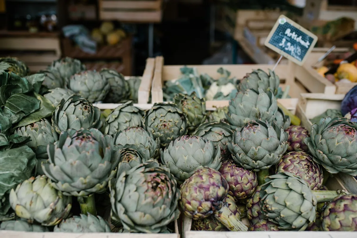 Fresh vegetables at a French market (representative image)